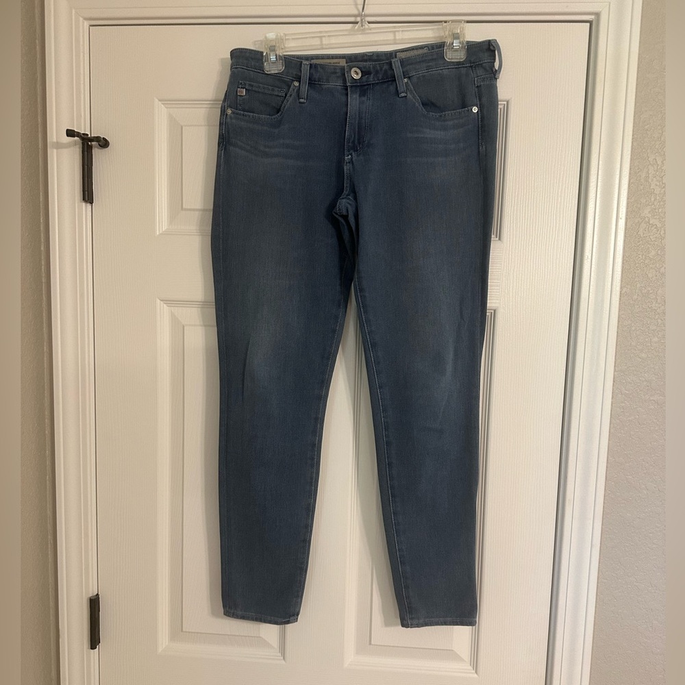 AG Adriano Goldschmied The Legging Ankle Jeans Super Skinny Ankle Size 29R